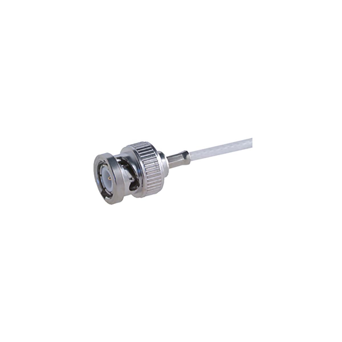 Huber+Suhner 11_BNC-50-2-13/133_NH Series, Plug BNC Connector, Crimp Termination, Straight Body