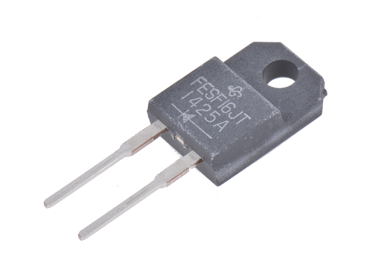 Vishay Switching Diode, 2-Pin TO-220F FESF16JT-E3/45