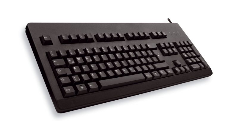Cherry G80-3000 Wired PS/2, USB Keyboard, QWERTY (UK), Black