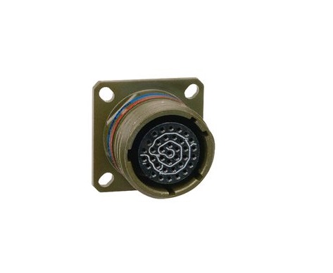 Amphenol Limited 10 Way Circular Connector Receptacle, Socket Contacts