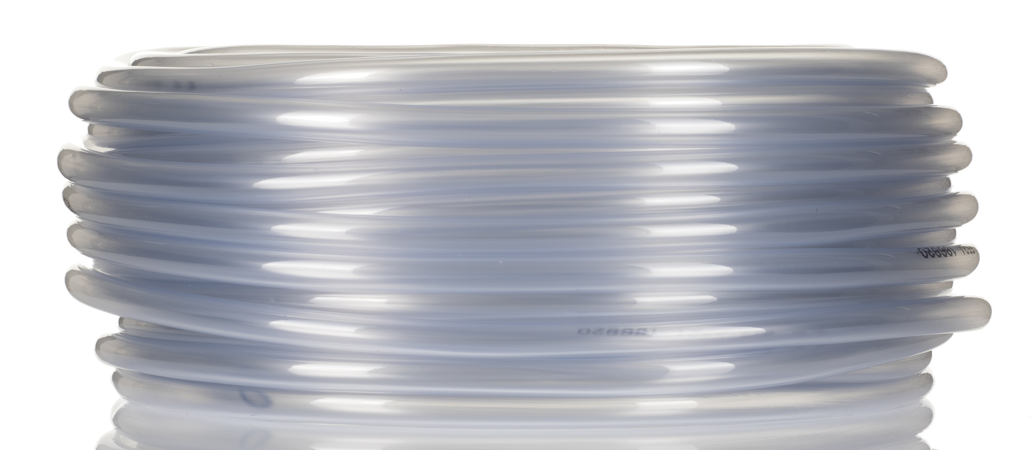 RS PRO PVC, Hose Pipe, 8mm ID, 11mm OD, Clear, 25m