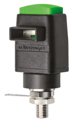 Schutzinger Green Terminal Post, 300V, 16A