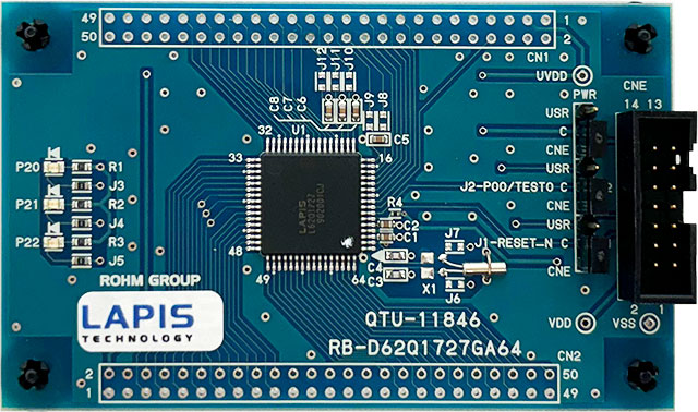ROHM Reference Board Evaluation Board for MCU for Microcontroller, ML62Q1727