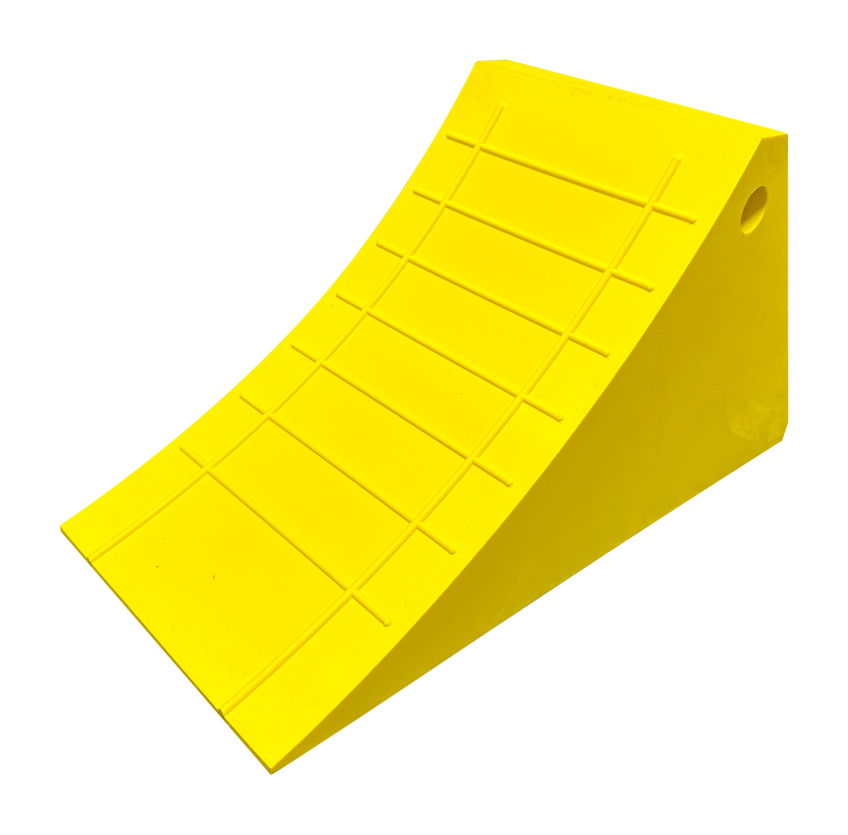 RS PRO High Visibility TPU Wheel Chock, 470 mm x 200mm x 235 mm