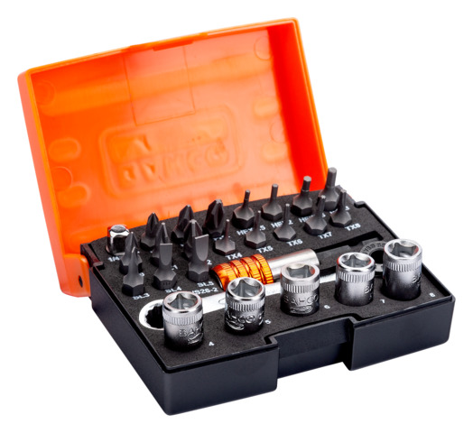 Bahco 26-Piece 1/4 in