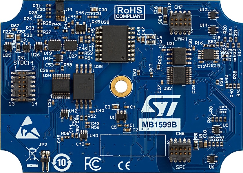 STMicroelectronics Isolation and Voltage Adapter Board for STLINK-V3SET Power Management for STLINK-V3SET for STM32