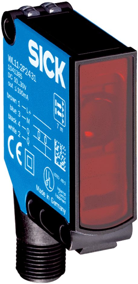 SICK Retroreflective Photoelectric Sensor, Rectangular Sensor, 0.15 → 10 m Detection Range