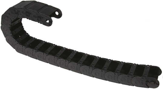 Igus 2650, e-chain Black Cable Chain - Flexible Slot, W75 mm x D35mm, L1m, 100 mm Min. Bend Radius, Igumid G