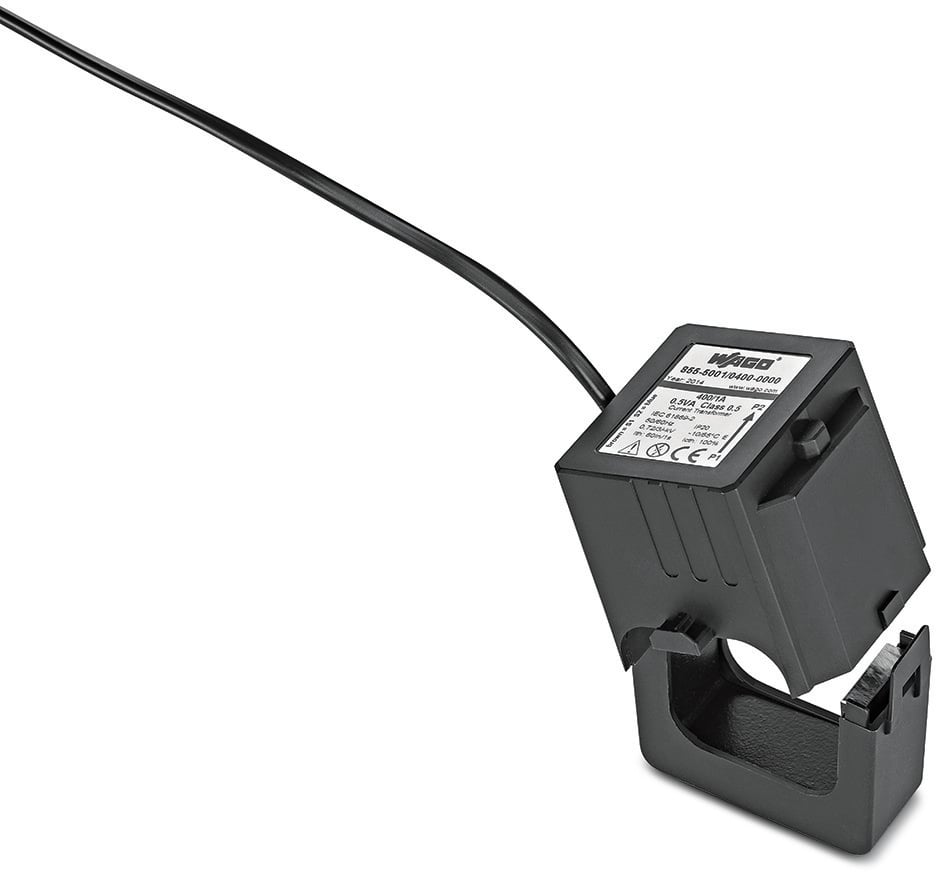 WAGO 855 Series Split Core Current Transformer, 800A Input, 800:5, 5 A Output