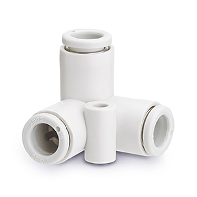 SMC KQ2 Series Union Y, 8 mm to 8 mm, Tube-to-Tube Connection Style, KQ2D08-00A