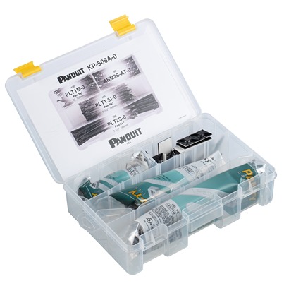 Panduit Cable Tie Kit, Industrial Maintenance Kit, Clear Nylon