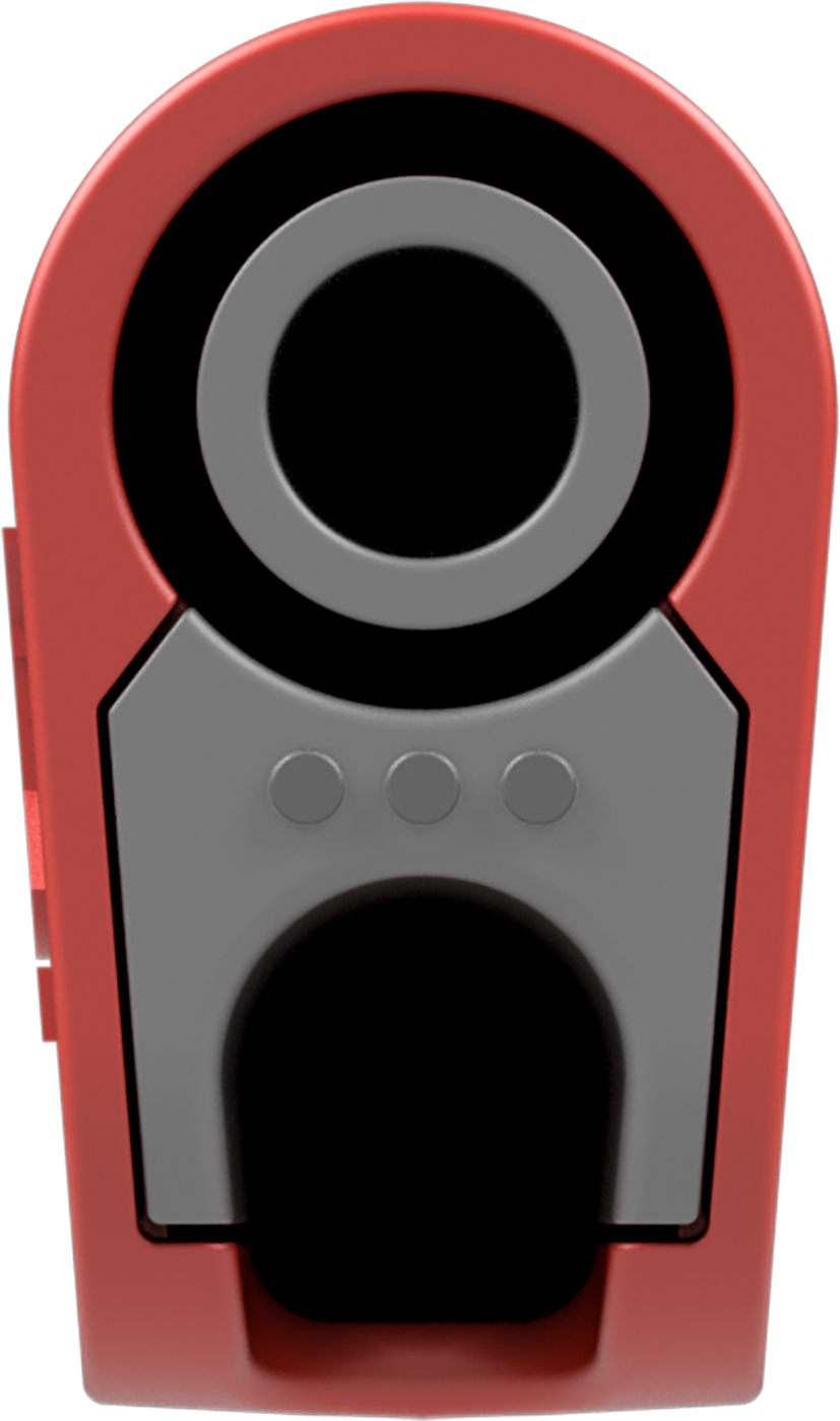 Staubli Red Plug Test Plug, Solder Termination, 32A, 1kV, Gold Plating