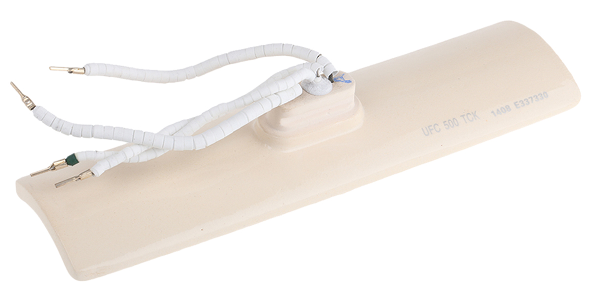 RS PRO Ceramic Heating Element, 245mm, 500 W, 230 V ac