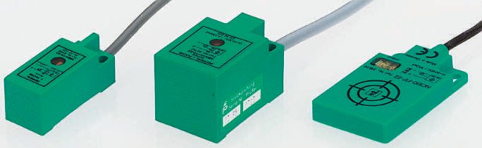 Pepperl + Fuchs Inductive Block Proximity Sensor, 10 mm Detection, PNP NO, 10 → 30 V dc