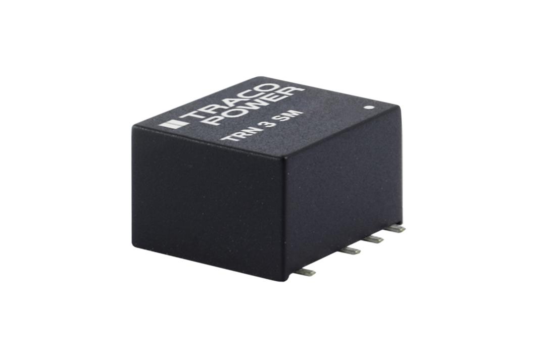 TRACOPOWER TRN 3SM DC-DC Converter, ±5V dc/ ±300mA Output, 18 → 36 V dc Input, 3W, Surface Mount, +85°C Max Temp