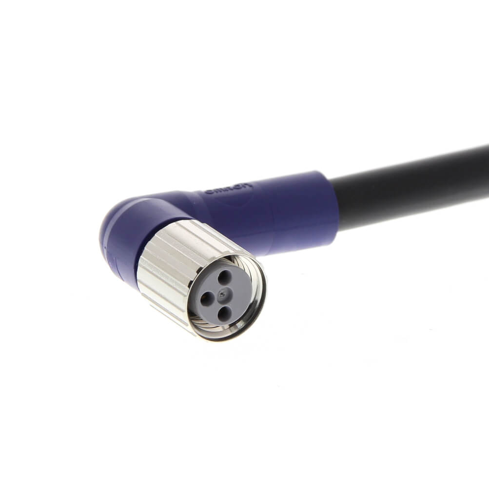Omron Female 3 way M8 to Free End Sensor Actuator Cable, 5 m