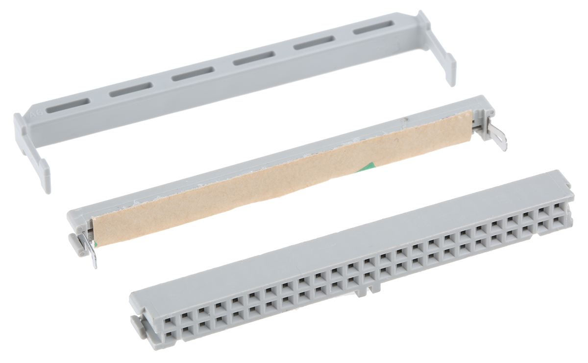 3M 50-Way IDC Connector Socket for Cable Mount, 2-Row