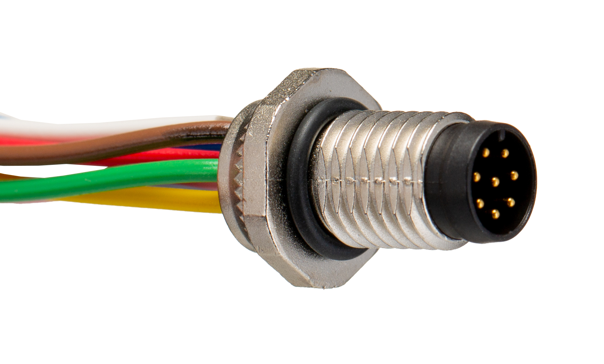 Phoenix Contact Male 8 way M8 to 8 way Free Cable End Sensor Actuator Cable, 0.5 m