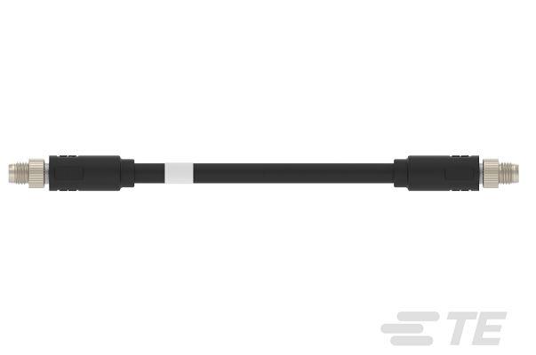 TE ConnectivitySingle Pair Ethernet(SPE), 15m SPE to Male SPE Male, Terminated
