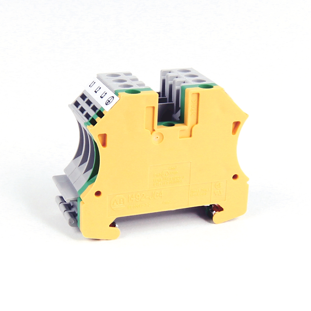 Allen Bradley 1492 Series Screw Terminal, 2-Way, 35A, 26 → 10 AWG Wire, Screw Cage Termination