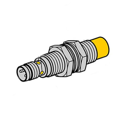 Turck Inductive Threaded Barrel Proximity Sensor, M8, 10 mm Detection, NPN NO, 10 → 30 V dc