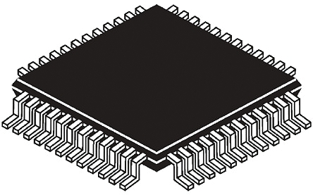 Silicon Labs C8051F386-GQ, 8 bit 8051, C8051F386 Microcontroller, 48 MHz, 32kB FLASH, 48-Pin TQFP
