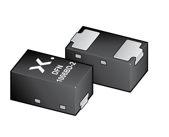 Nexperia 30 V 200 mA Schottky Barrier Schottky DFN1006BD-2 BAT54LS-QYL