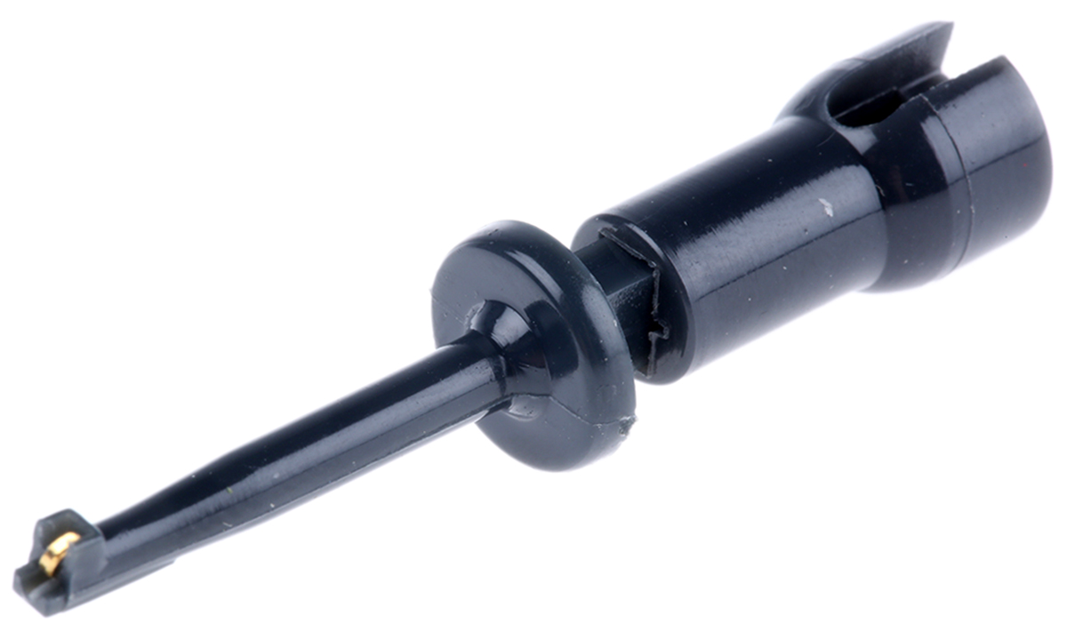 Mueller Electric Black Miniature Test Clip, 3A Rating