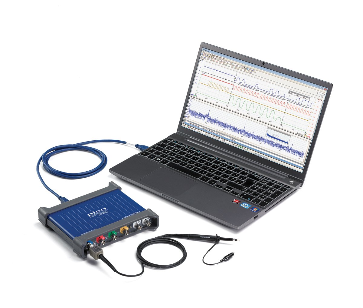 Pico Technology 3404D PicoScope 3000 Series, 70MHz PC Based Oscilloscope, 4 Analogue Channels