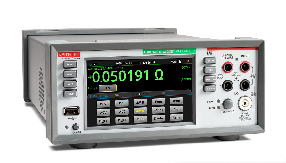 Keithley DMM6500 Bench 6.5 Digital Multimeter, True RMS, 10.1A ac Max, 10.1A dc Max, 750V ac Max