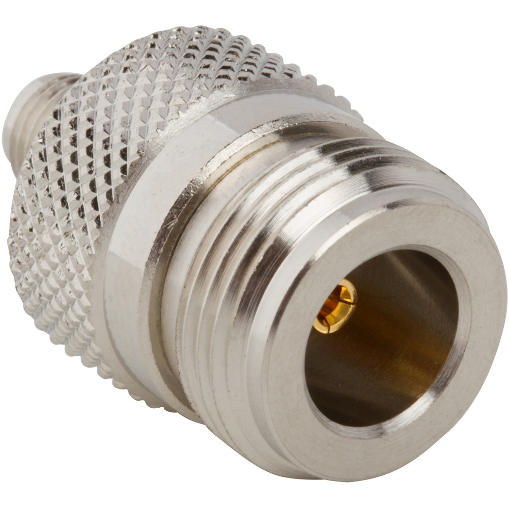 Amphenol RF Straight SMA Connector N Jack to SMA Jack
