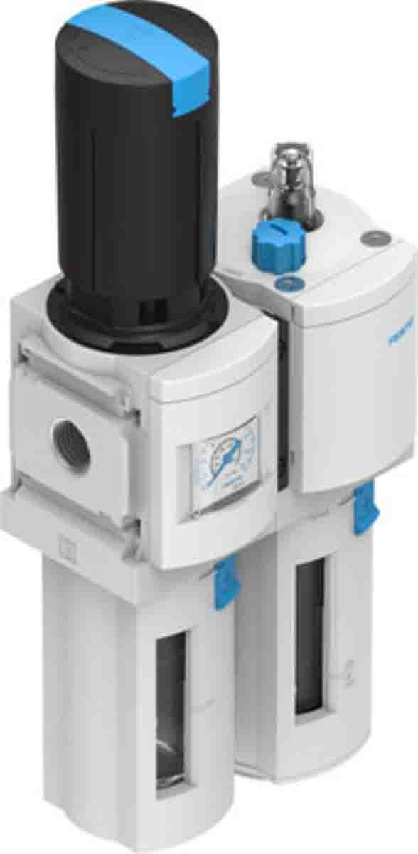 Festo MS Plastic Filter Regulator, 5μm, G 1/2, Manual, 20 bar, 530248