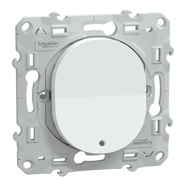 Schneider Electric Ovalis Series Push Button Switch, Push to Make, Flush Mount, 250V, IP21D