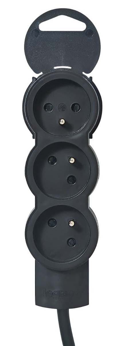 Legrand 3m 3 Socket Type E - French Extension Lead