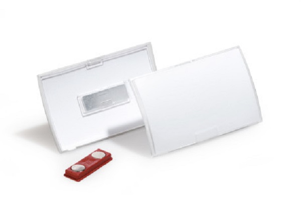 Durable Transparent Name Badge