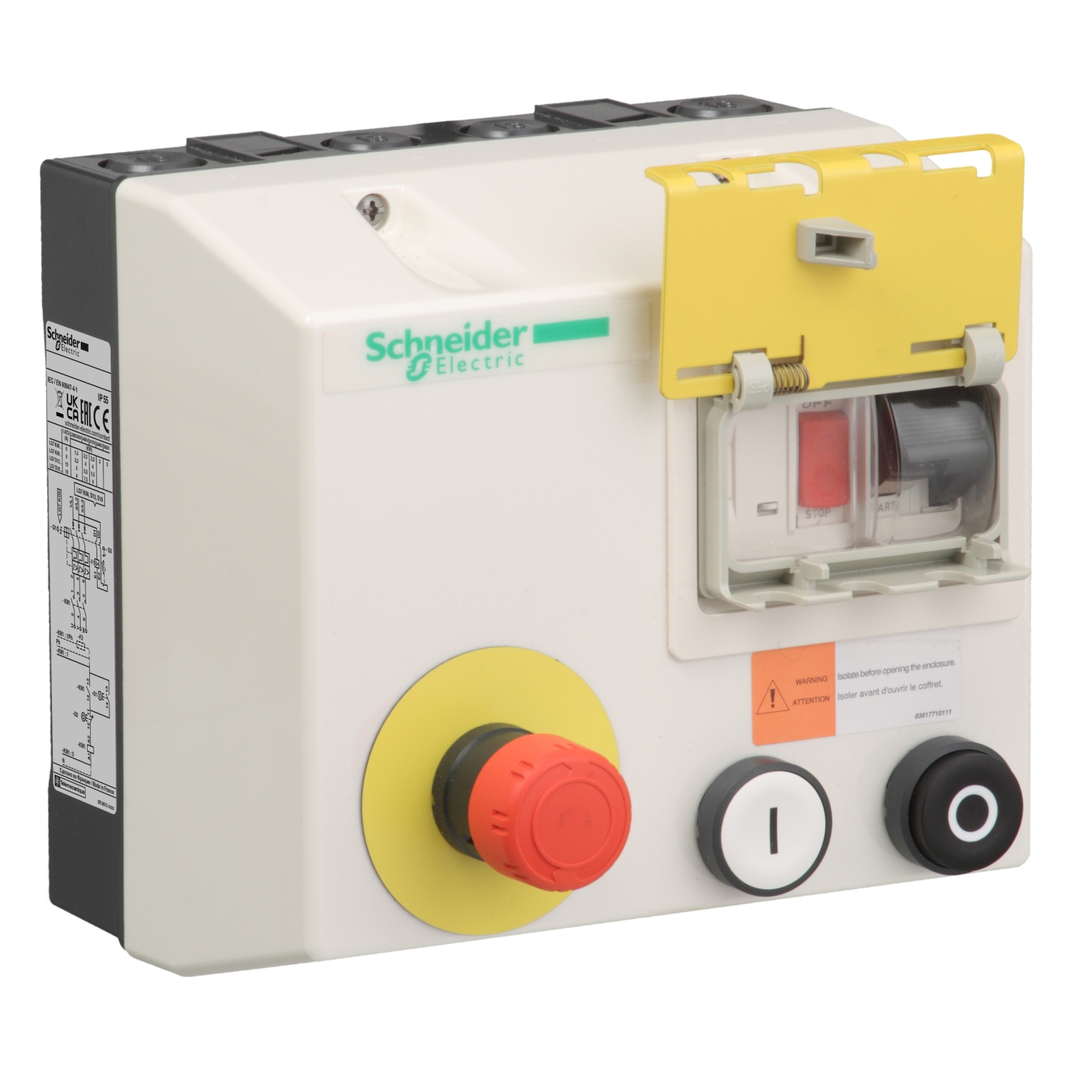 Schneider Electric DOL Starter, DOL, 9 kW, 440 V ac, 3 Phase, IP657