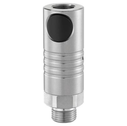 PREVOST Stainless Steel Male Pneumatic Quick Connect Coupling, G 1/2 Male Threaded