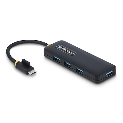 StarTech.com 4 Port USB C USB C  Hub, USB Powered, 232.7 x 31.8 x 11.5mm
