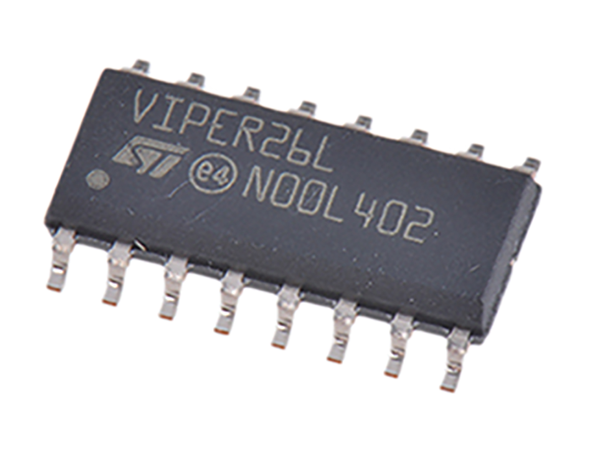 STMicroelectronics, SMPS Controller, 800 V 16-Pin, SOIC VIPER26LD