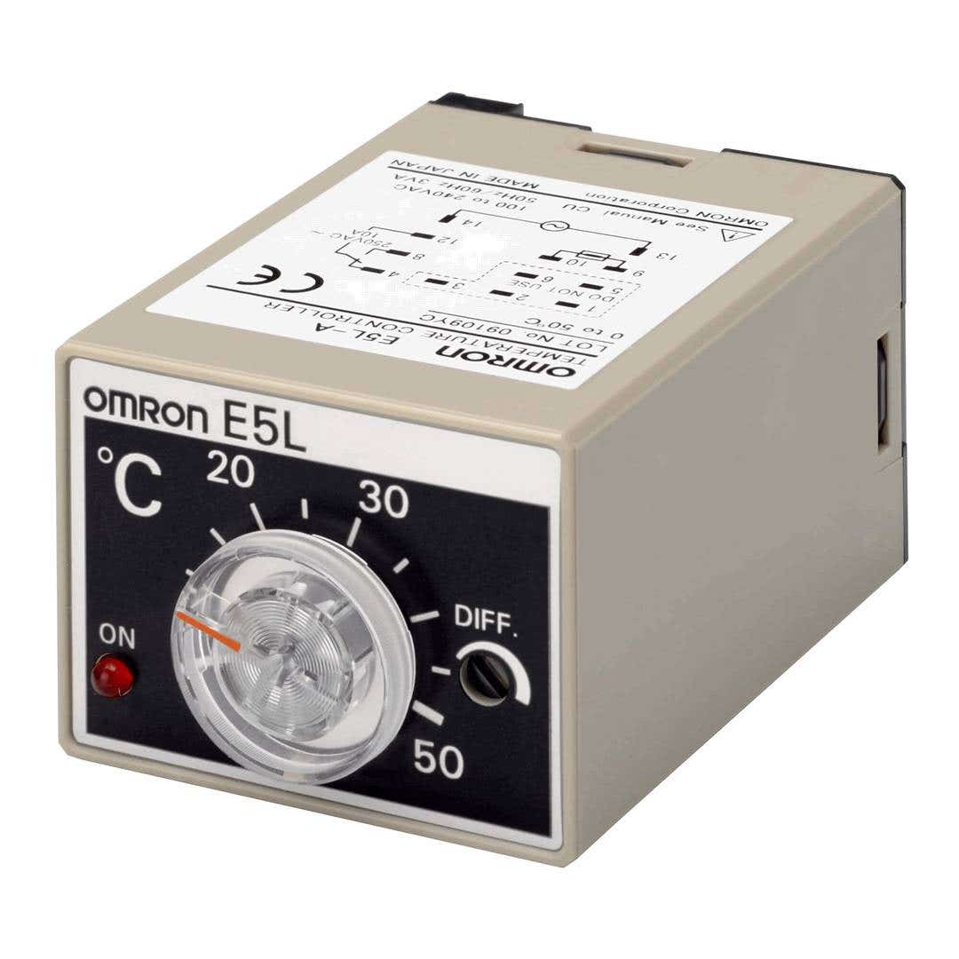Omron Bi-Metallic Thermostat, +50°C Max, SPDT, Bracket Mount