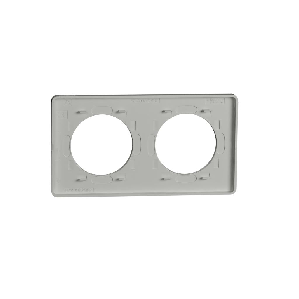 Schneider Electric White, 2 Gang, Odace