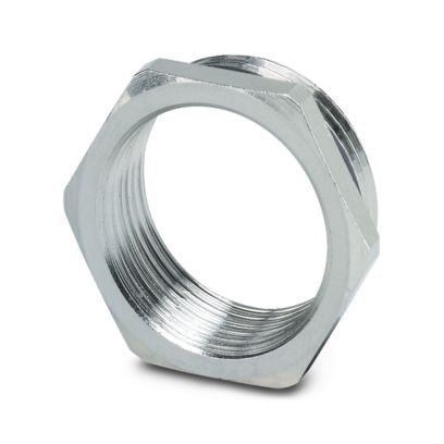 Phoenix Contact Cable Gland Adapter, PG16 Exterior Thread, PG13.5 Interior Thread, Nickel Plated Brass, A-INR Series