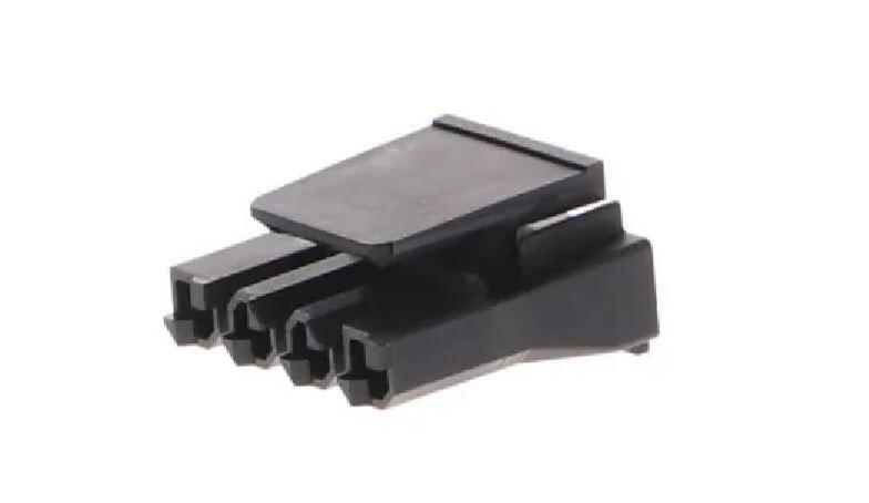 Molex Receptacle Crimp Connector Housing, 7.5mm Pitch, 4 Way, 1 Row
