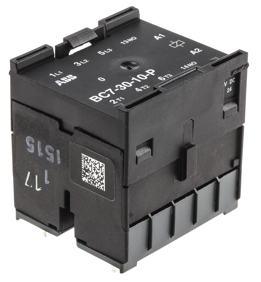 ABB BC6 Contactor Relay, 24 V Coil, 3-Pole, 9 A, 4 kW 24 V, 3 NO, 690V