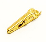 Mueller Electric Crocodile Clip, Gold Plated Steel Contact, 5A