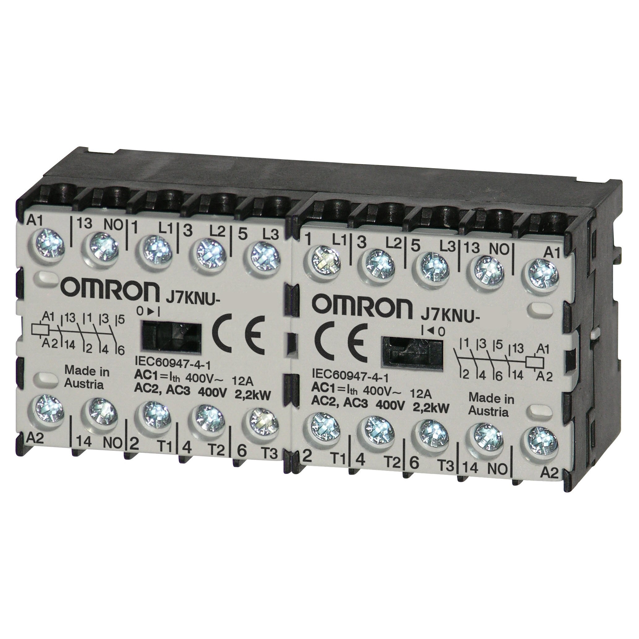 Omron Contactor, 24 V ac Coil, 4-Pole, 5 A, 4NC