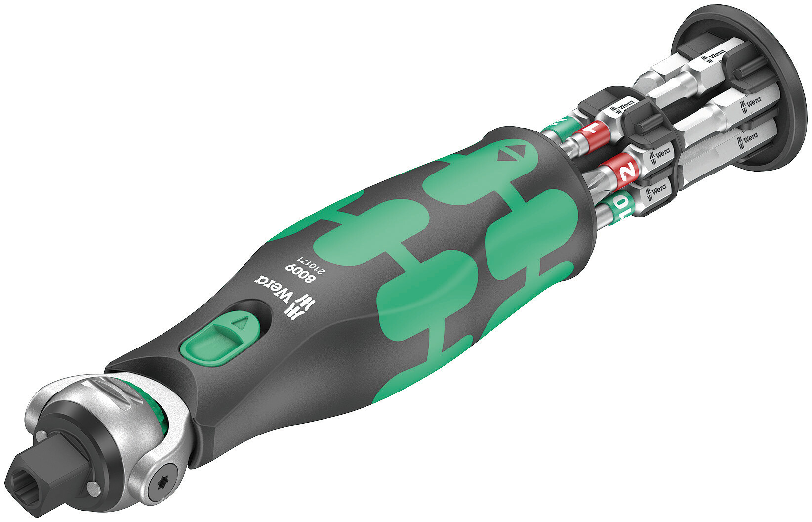 Wera 1/4 Hexagon Allen Hexagon Ratchet Screwdriver, 25 length