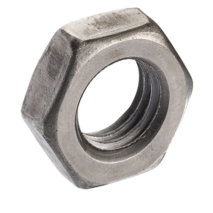 RS PRO, Plain Steel Hex Nut, DIN 936, M8