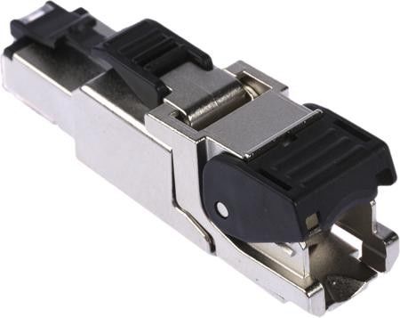 Telegartner MFP8 Series Male RJ45 Connector, Cable Mount, Cat6a Straight 8P8C -Way