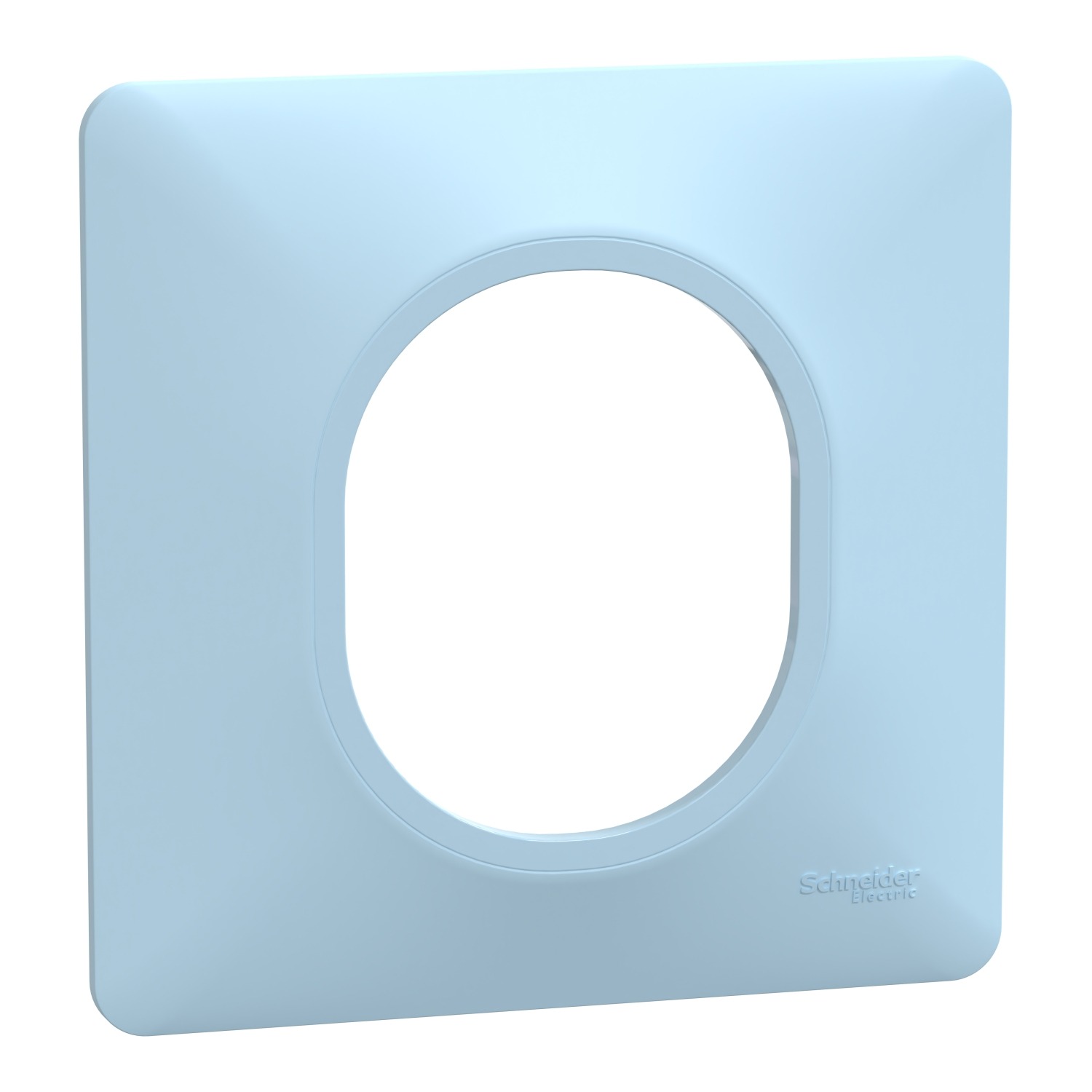 Blue 1 Gang Light Switch Cover